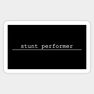 stunt performer Magnet